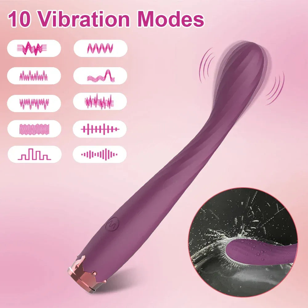 Vagina Vibrator for Women Clit Nipple Stimulator G Spot Pleasure Female Masturbator - Zd060 Pink